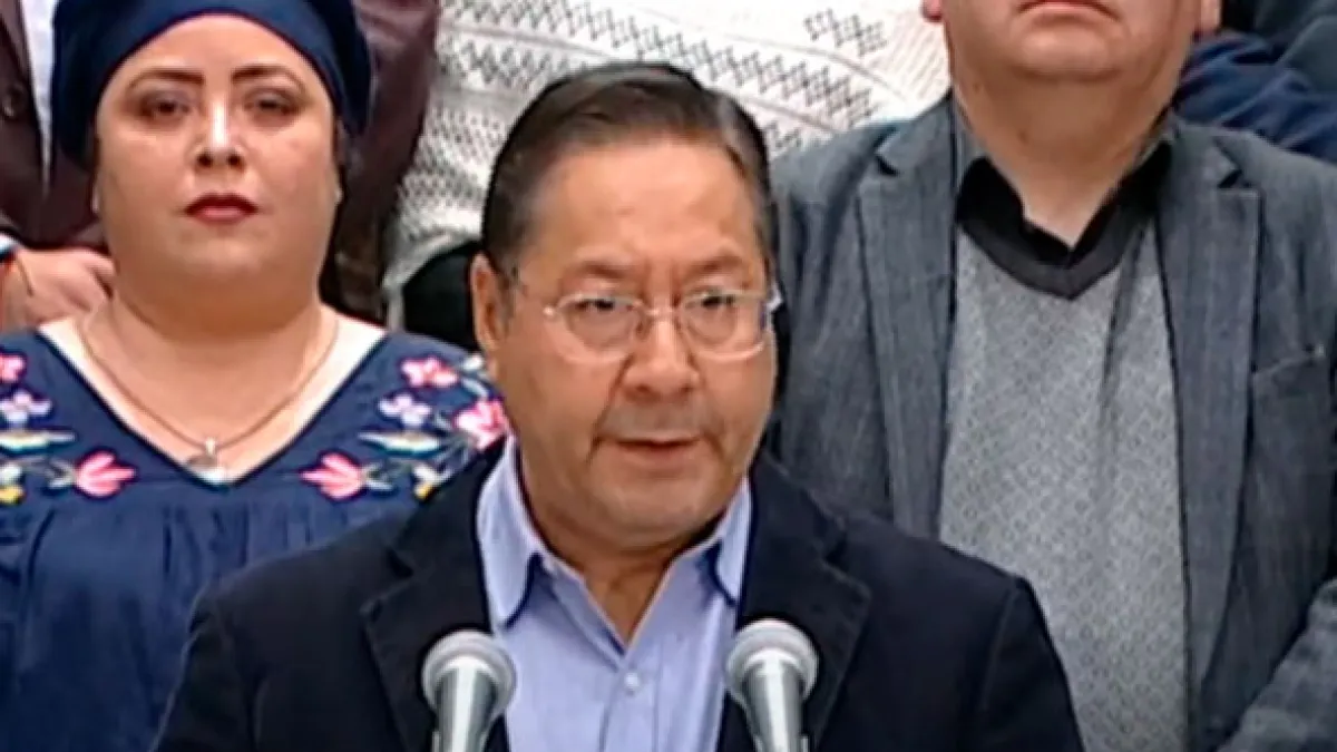 Arce denuncia intento de ‘golpe’ del Legislativo con maniobras para prórroga de mandato