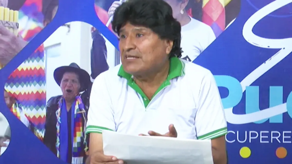 Mientras se encuentre vigente, ratifican que la Policía cumplirá la aprehensión contra Evo