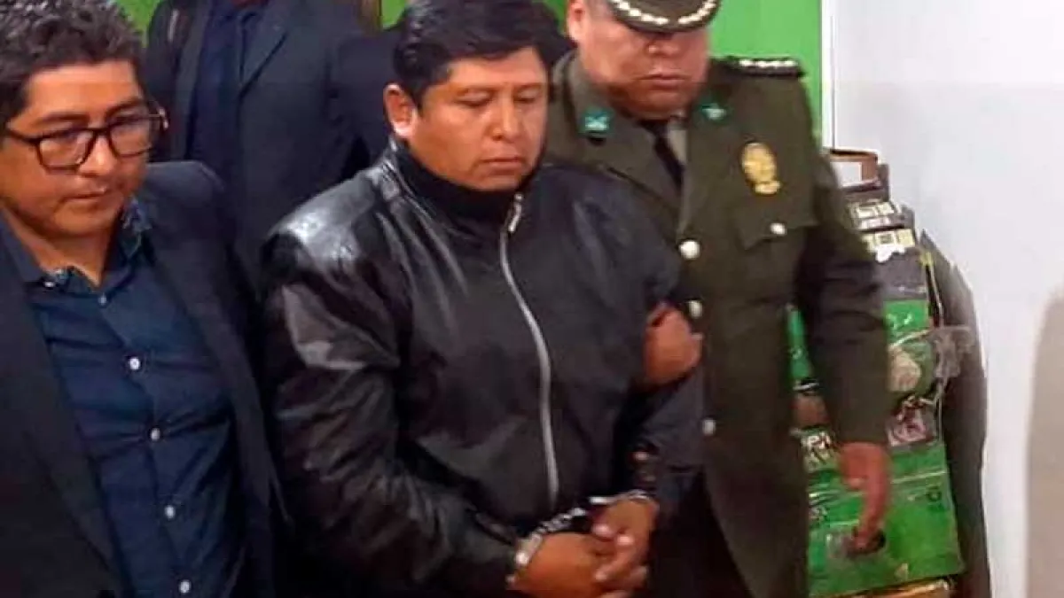 Juez dispone enviar a la cárcel de San Pedro a Juan Carlos Huarachi